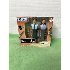 "THE OFFICE" PEZ Dispensers "JIM & PAM" NEW!